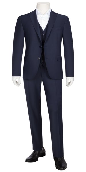 Suit separates suit with vest in 24/7-Flex fabric