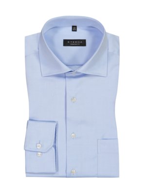 Shirt with breast pocket, extra long