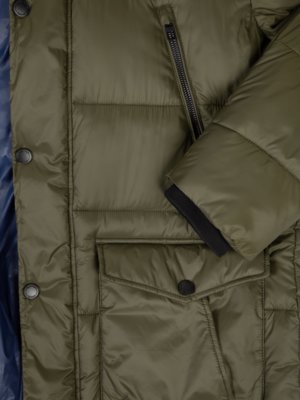 Quilted jacket with ECO fibres