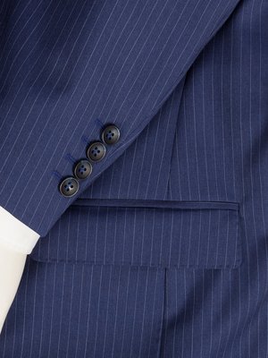 Business jacket with pinstripe pattern
