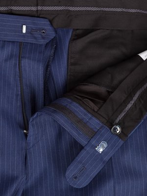Formal trousers with pinstripe pattern
