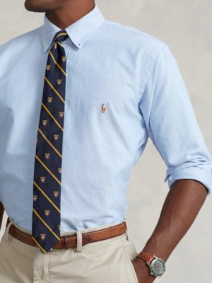 Oxford shirt with button-down collar
