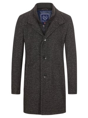 Coat with micro texture and yoke