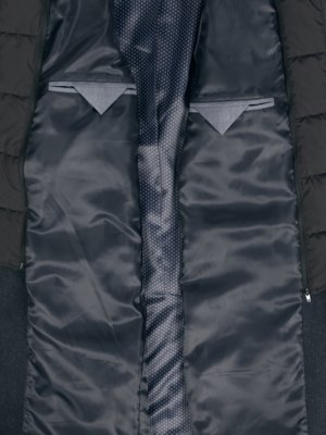 Coat with micro texture and yoke