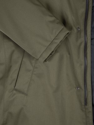 Coat with integrated hood, Rainseries