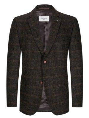 Harris Tweed jacket with elbow patches