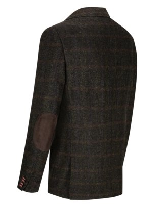 Harris Tweed jacket with elbow patches