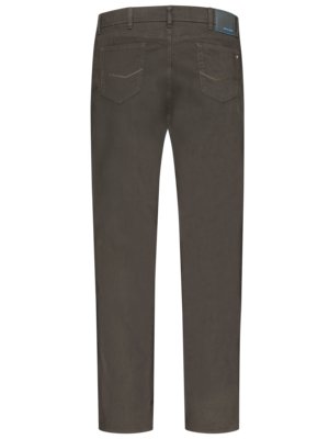 Trousers with grid check pattern, Futureflex