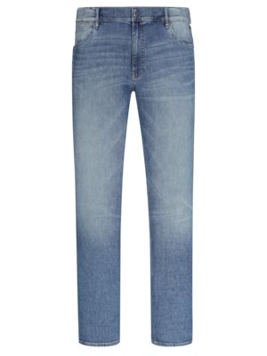 5-Pocket-Jeans-mit-elastischem-Traveller-Bund
