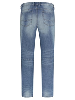 5-Pocket-Jeans-mit-elastischem-Traveller-Bund