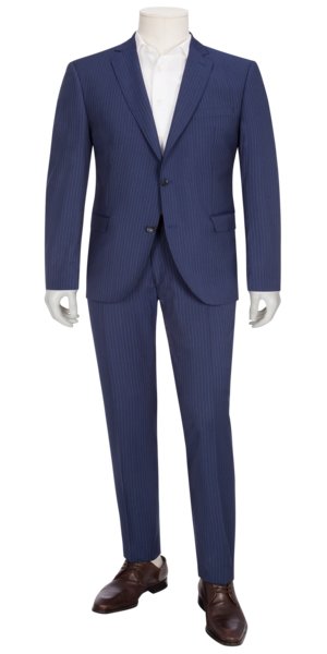 Suit separates suit with pinstripes