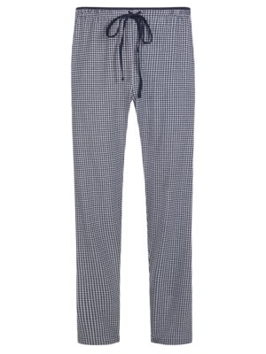 Pyjama bottoms with micro pattern