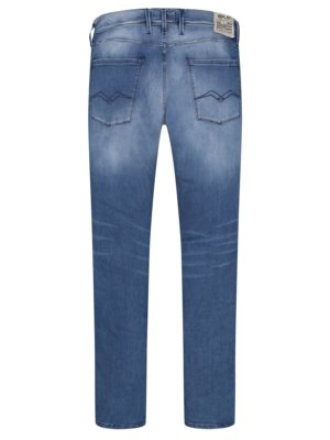 Five-pocket-jeans-in-a-stretch-mix,-Anbass