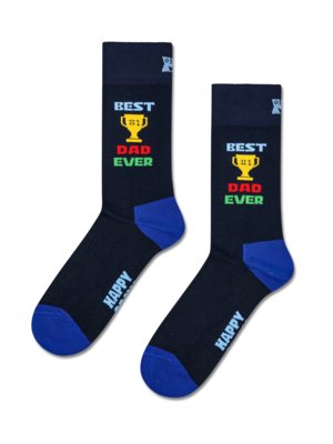 Skarpetki ze stretchem i motywem „Best Dad”