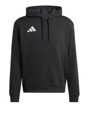 Mikina s kapucí s výšivkou loga a měkkou fleecovou vnitřní stranou