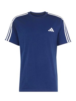 T-Shirt aus Baumwolle mit Logo-Stickerei, Regular Fit