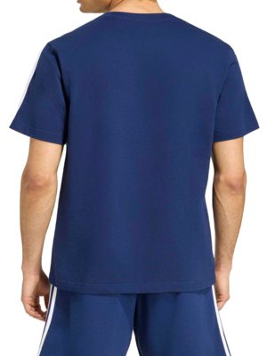 T-Shirt aus Baumwolle mit Logo-Stickerei, Regular Fit