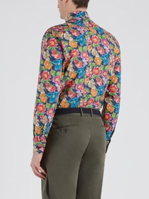 Shirt with floral print