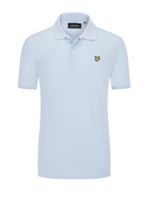 Polo-shirt-with-logo-patch
