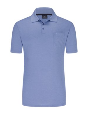 Polo shirt in a cotton blend