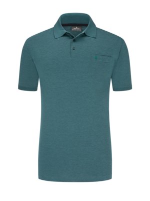 Polo shirt in a cotton blend