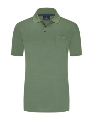 Polo shirt in a cotton blend