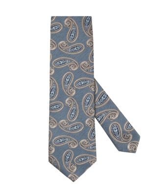 Seidenkrawatte mit Paisley-Muster