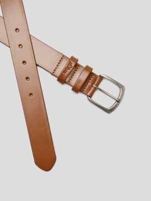 Leather belt