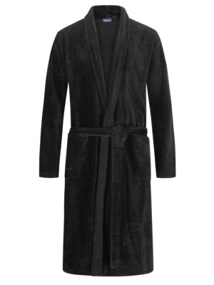 Dressing gown in pure cotton