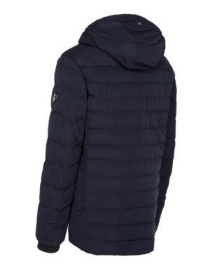 Casual jacket in a quilted look, Carmenere