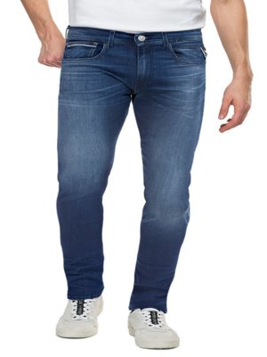 Jeans Anbass mit Stretch Anteil, Slim Fit