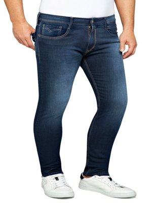Jeans Anbass mit Stretchanteil, Slim Fit