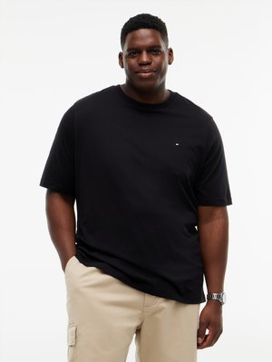 Soft cotton t-shirt with logo embroidery