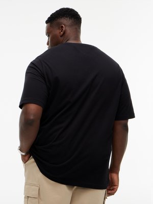 Soft cotton t-shirt with logo embroidery