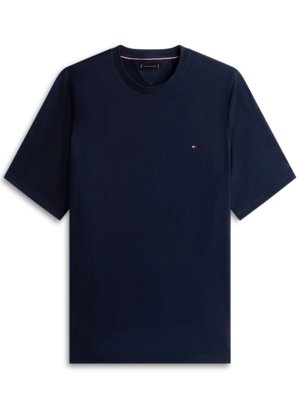Soft cotton t-shirt with logo embroidery