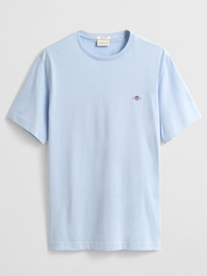 T-shirt z haftem z logo, krój regular fit