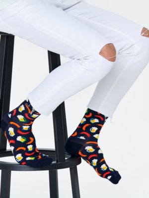 Patterned-socks