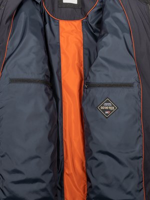Quilted jacket with GoreTex membrane