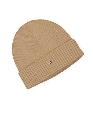 Beanie with cashmere content