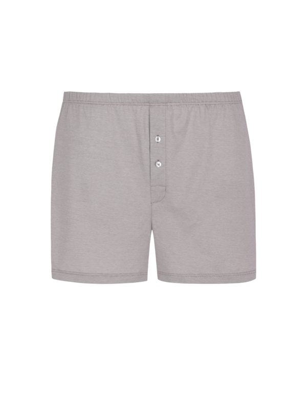Levně Novila, Pyžamové šortky se vzorem jemných proužků Grey