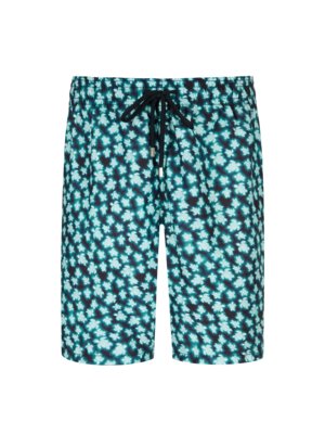 Swimming trunks with turtle pattern