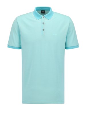 Polo-shirt-with-mottled-texture