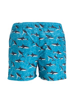 Swimming-trunks-with-shark-print