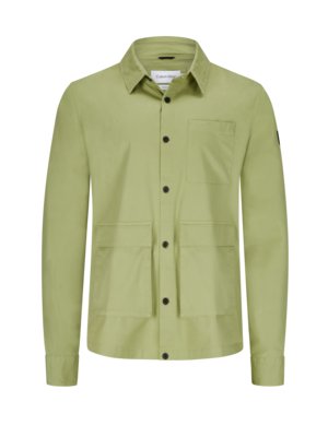 Fashionable overshirt with stretch