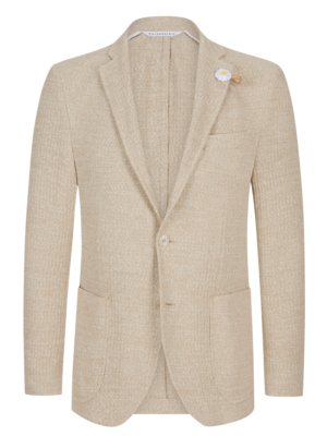 Blazer in a knitted look