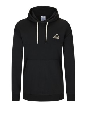 Hoodie with Adidas label patch