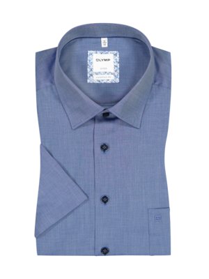 Luxor Comfort Fit košile s krátkým rukávem z bavlny/lyocellu