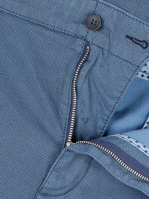 Shorts with micro pattern, Burt, Regular Fit
