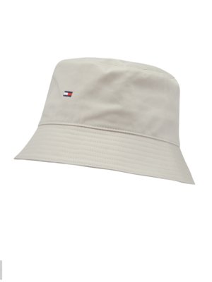 Bawełniany kapelusz bucket z wyhaftowanym logo