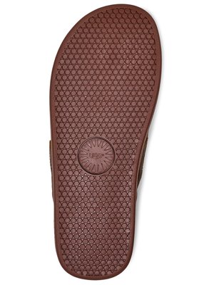 Leather flip-flops